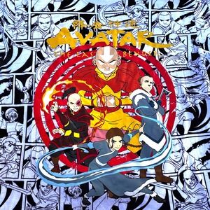 Avatar The Last Airbender Lightweight T-Shirt Nickelodeon Graphic Tee Comic Book